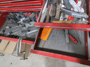 Torx screwdrivers, saws, utility kn...