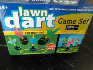 lot 96 image: Lawn Dart Game...