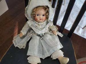 lot 121 image: Vintage Adorable Doll 20 Long...