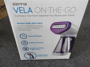 lot 41 image: Sienna Vela Garment Steamer...