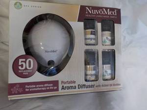lot 160 image: Nuvo Med Portable Aroma Diffuser...