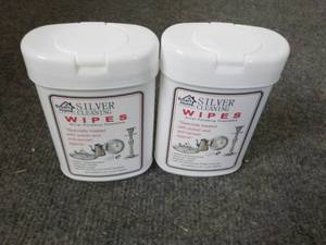 lot 161 image: 2 Bottles Silver Cleaning Wipes, 30...