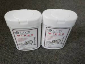 lot 162 image: 2 Bottles Silver Cleaning Wipes, 30...