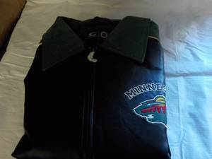 lot 194 image: Leather Wild Jacket size L needs ...