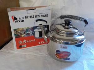 lot 202 image: YIXIN Stainless Steel Kettle with S...