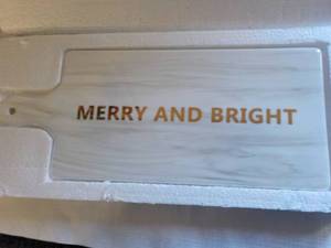 lot 208 image: Set of 2 Serving Rectangle Board 13...