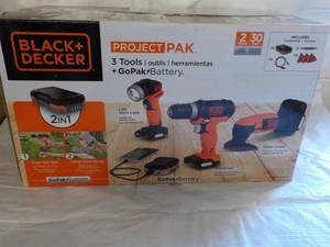 lot 226 image: Black and Decker Project Pak...