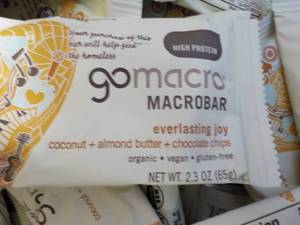lot 246 image: 75 Gomacro Everlasting Joy Protein ...