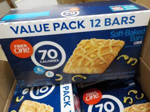 lot 263 image: Case of 4 Boxes -12 bars each Fiber...