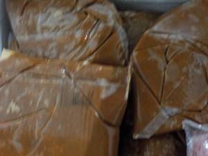 lot 298 image: 3 - 5 lb pkgs Frozen Taco Sauce wit...
