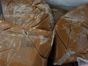 lot 299 image: 3 - 5 lb pkgs Frozen Taco Sauce wit...