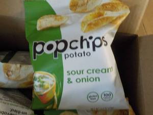 lot 313 image: 2 Cases Pop Chips Sour Cream and On...