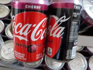 lot 316 image: 2 Cases 7.5 oz Cans Coca Cola Cherr...
