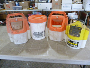 4 Minnow Buckets