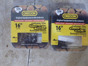 2 Oregon 16 Saw Chains