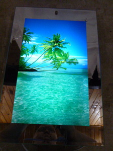 Lighted Tropical Wall Hanging