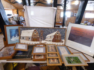 Lot of Framed Pictures