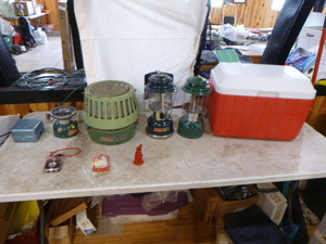 Coleman Lanterns and Camping Items