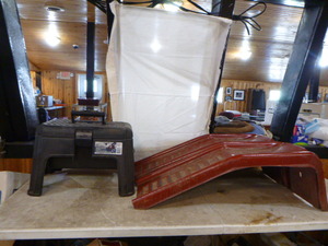 Car Ramps with Step Stool