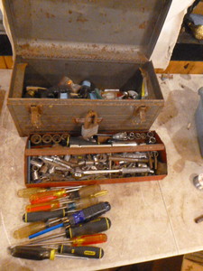 Craftsman Toolbox with Tools