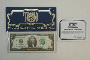 $2 bank note