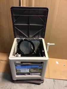 lot 64 image: Suncast 225 ft. Smart Trak Swivel Hose Hideaway - 24 in. Customer Returns See Picutres