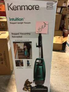 lot 85 image: KENMORE Intuition Bagged Upright Vacuum Cleaner  USED&nbspCustomer Returns See Picutres
