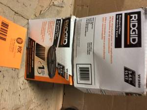 lot 89 image: RIDGID 1-Layer Standard Pleated Paper Filter for 3 to 4.5 Gal. RIDGID WetDry Shop Vacuums&nbspCustomer Returns See Picutres