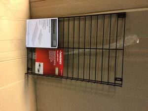 lot 12 image: Husky Slat Wall and Track 28 in. Wire Shelf&nbspCustomer Returns See Picutres