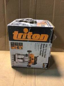 lot 44 image: 523504, TRA001, TRITON DUAL MODE PRECISION PLUNGE ROUTER 2400W&nbspCustomer Returns See Picutres