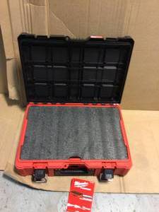 lot 61 image: Milwaukee PACKOUT 20 in. Tool-Box Case with Customizable Insert&nbspCustomer Returns See Picutres