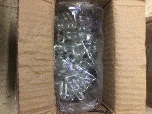 OakTen 4x4.8x8, 4x8, & 4.8 in. x 8 in. Zince Plated Chains Tire Chains, Replaces Peerless 1061556 (Set of 2)