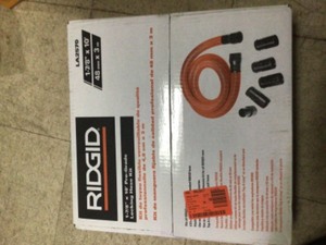 RIDGID 1-78 in. x 10 ft. Pro-Grade Locking Vacuum Hose Kit for RIDGID WetDry Shop Vacuums