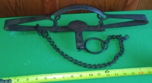 lot 202 image: 19 metal trap.