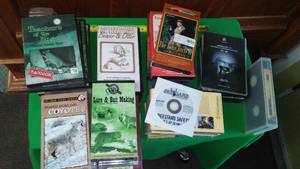 lot 213 image: DVDs & VHS informational on Trapping & Hunting
