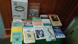 lot 227 image: Books about Hunting, Trapping & More About 20