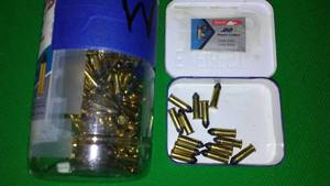 lot 248 image: 22 caliber rounds. See pictures for details