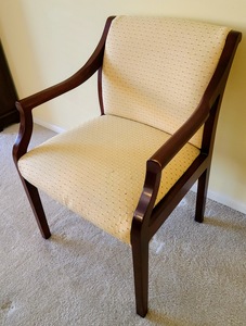 lot 8 image: Upholstered Armchair