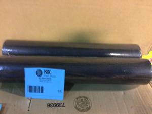 lot 11 image: Husky 18 in. x 100 in. Black Premium Solid Drawer Liner Customer Returns See Pictures