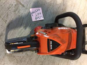 lot 21 image: ECHO 16 in. 34.4 cc Gas 2-Stroke Engine Chainsaw  USED NOT TESTED Customer Returns See Pictures