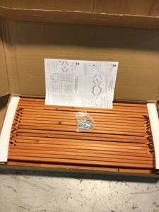 lot 84 image: Creative Cedar Designs Octagon 6.5 ft. x 7 ft. Sandbox Kit with Cover Customer Returns See Pictures