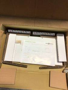 lot 92 image: zBoard Eco Computer Monitor Stand in White Customer Returns See Pictures
