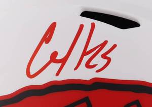 lot 17A image: Kansas City Chiefs Clyde Edwards-Helaire Signed Full-Size Lunar Eclipse Alternate Replica Speed Helmet Beckett COA