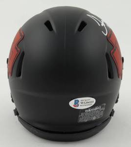 lot 0A image: Kansas City Chiefs Tyreek Hill Signed Eclipse Alternate Speed Mini Helmet Beckett COA