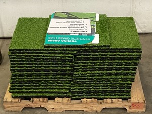 lot A-3 image: Pallet Lot Of TechnoFlex Recycled Rubber Artificial Turf