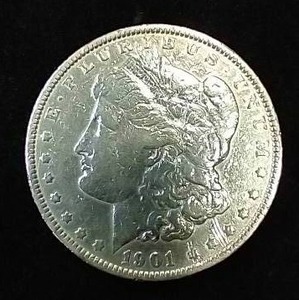 1901 Morgan Dollar