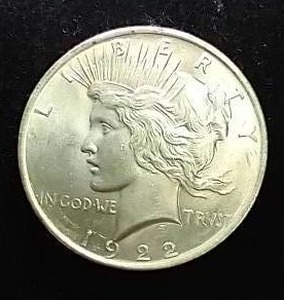 1922 Peace Dollar