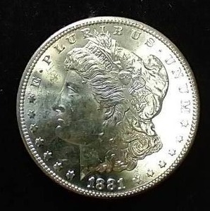 1881-S Morgan Dollar