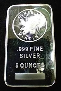 5 Oz. Silver Bar
