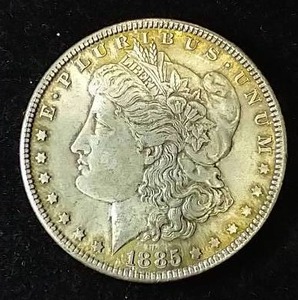 1885 Morgan Dollar
